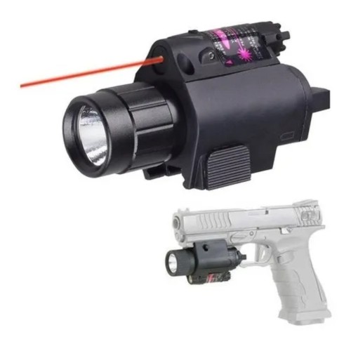 Linterna con laser para pistola - RF 2397